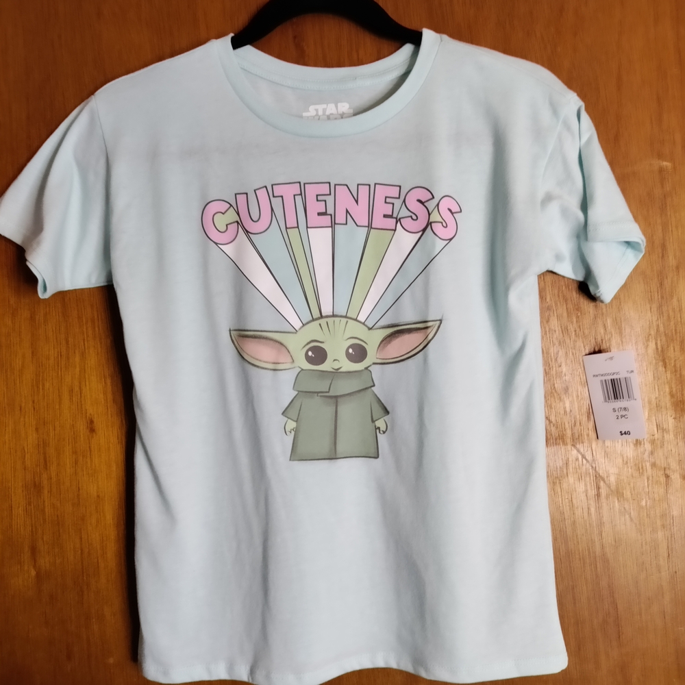 Star Wars Blue Short Sleeve Tee with Youthful Graphics